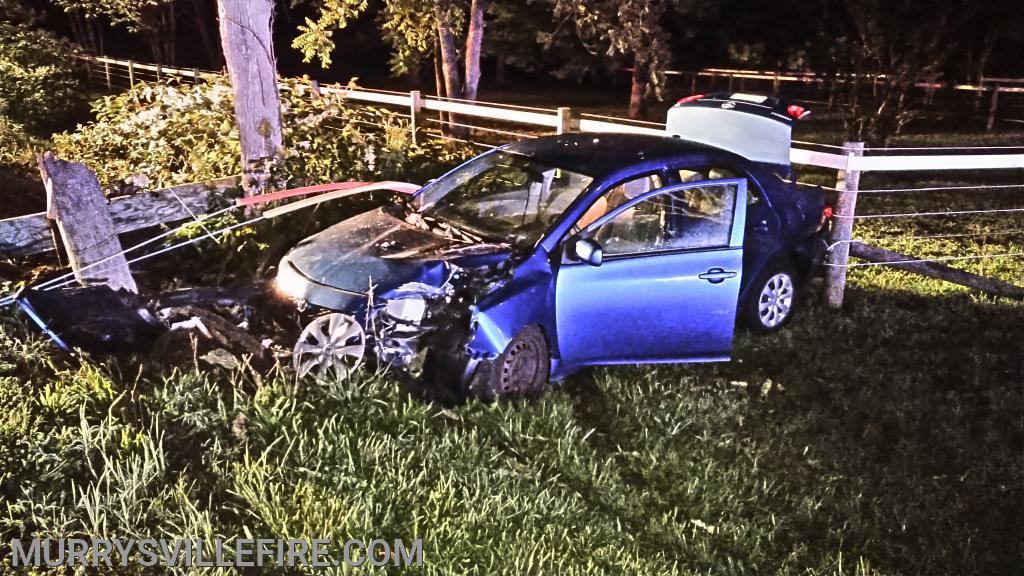 Single Vehicle Collision - Pleasant Valley Road - Murrysville Volunteer ...